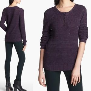 RAG & BONE Purple Belarus Raglan Pullover XS